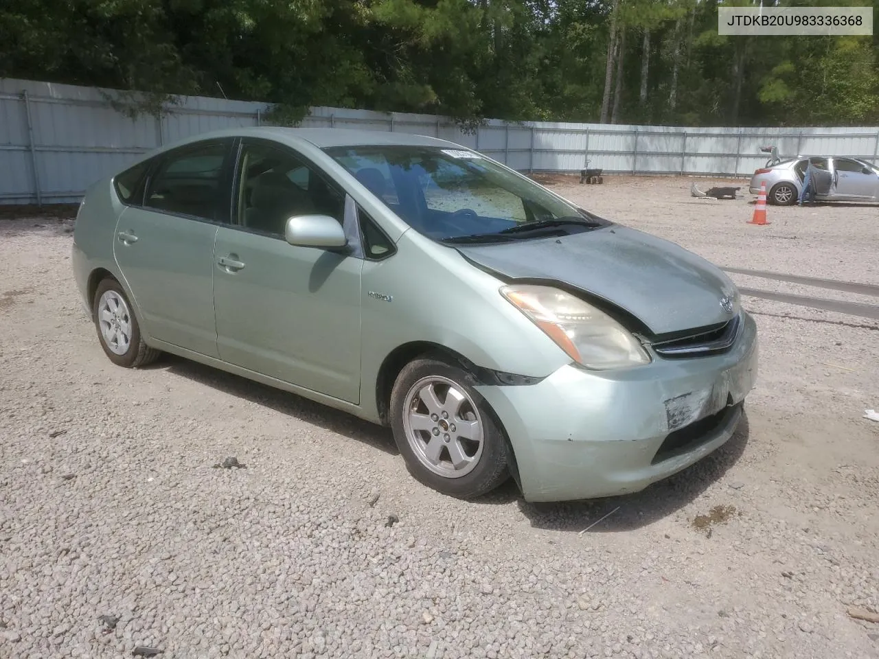 2008 Toyota Prius VIN: JTDKB20U983336368 Lot: 70283704