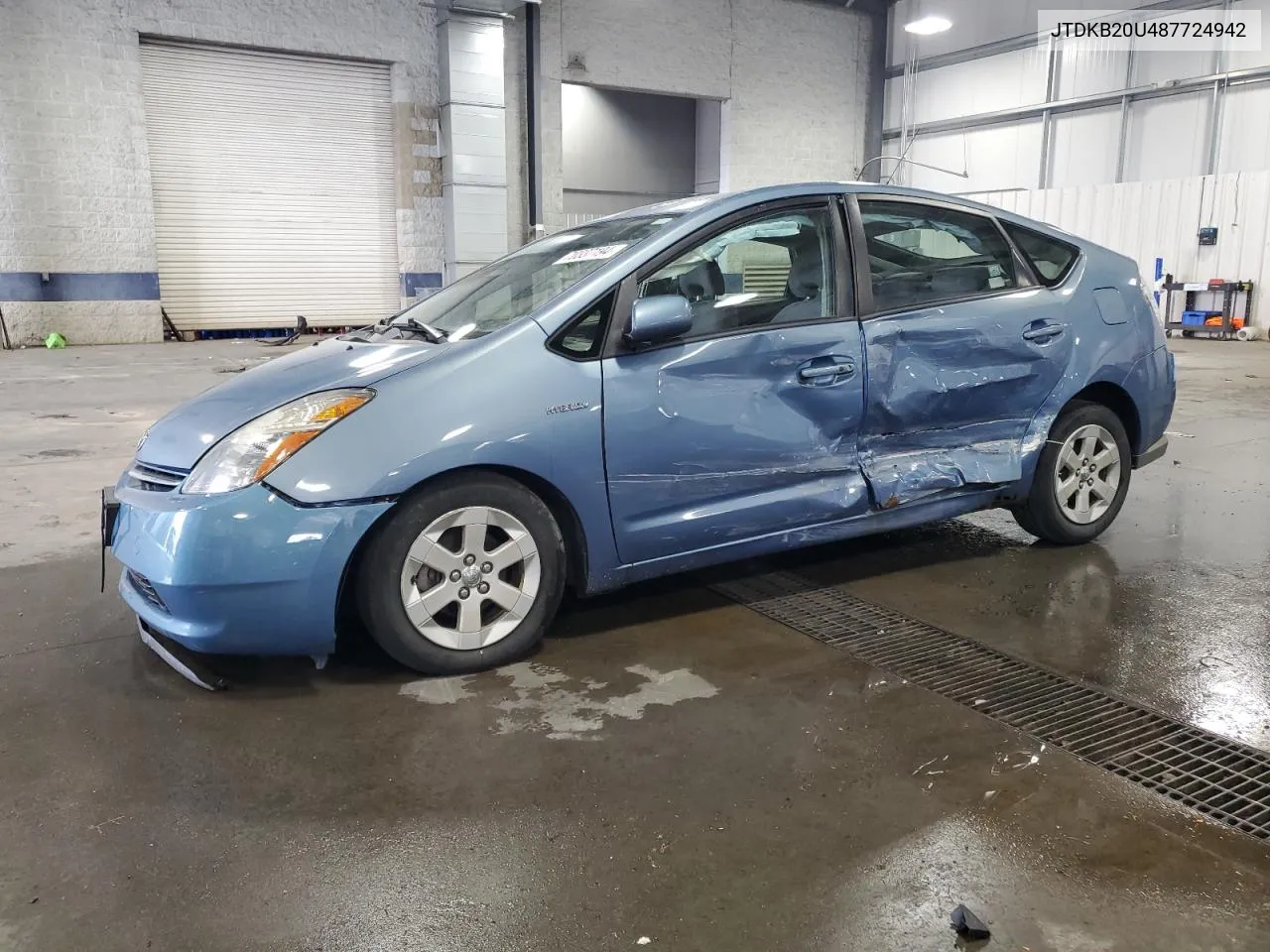 2008 Toyota Prius VIN: JTDKB20U487724942 Lot: 70337194