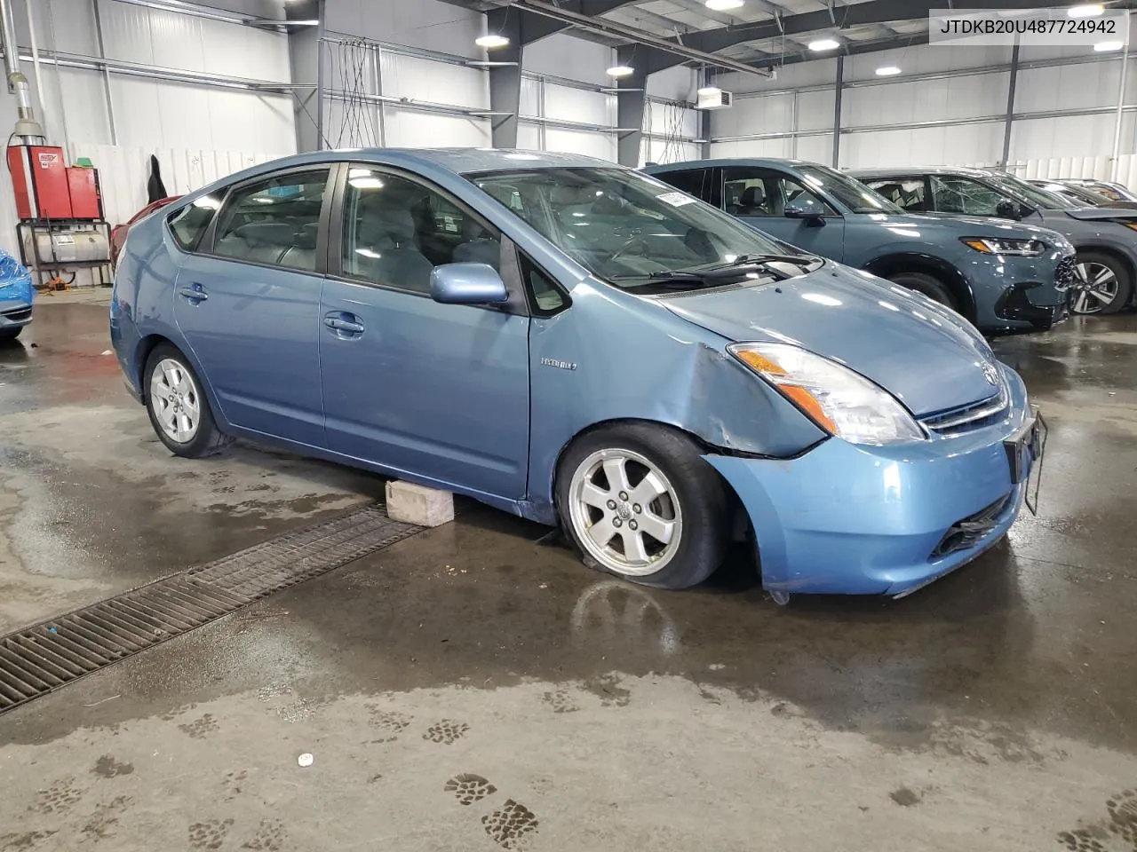 2008 Toyota Prius VIN: JTDKB20U487724942 Lot: 70337194