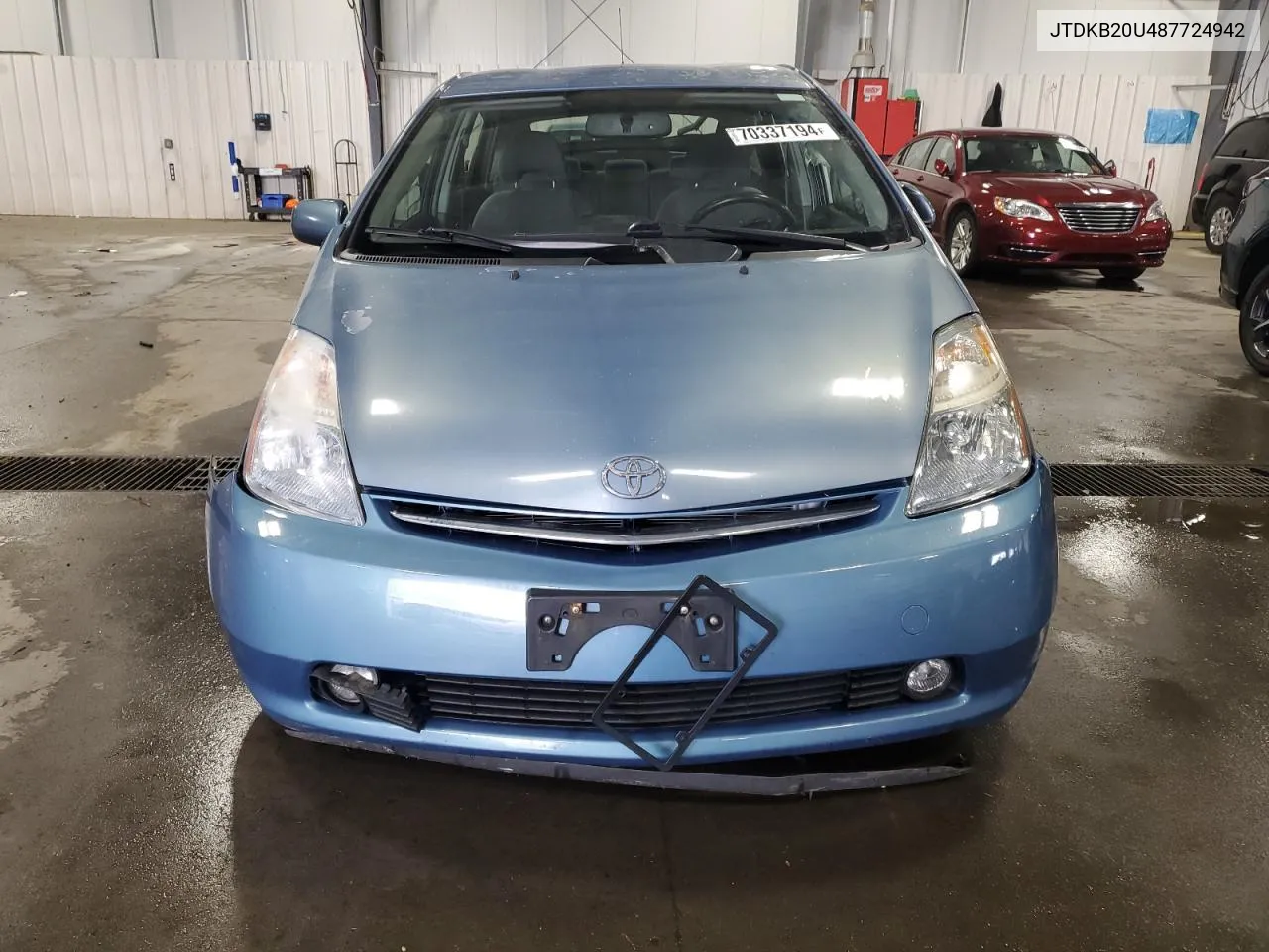 2008 Toyota Prius VIN: JTDKB20U487724942 Lot: 70337194