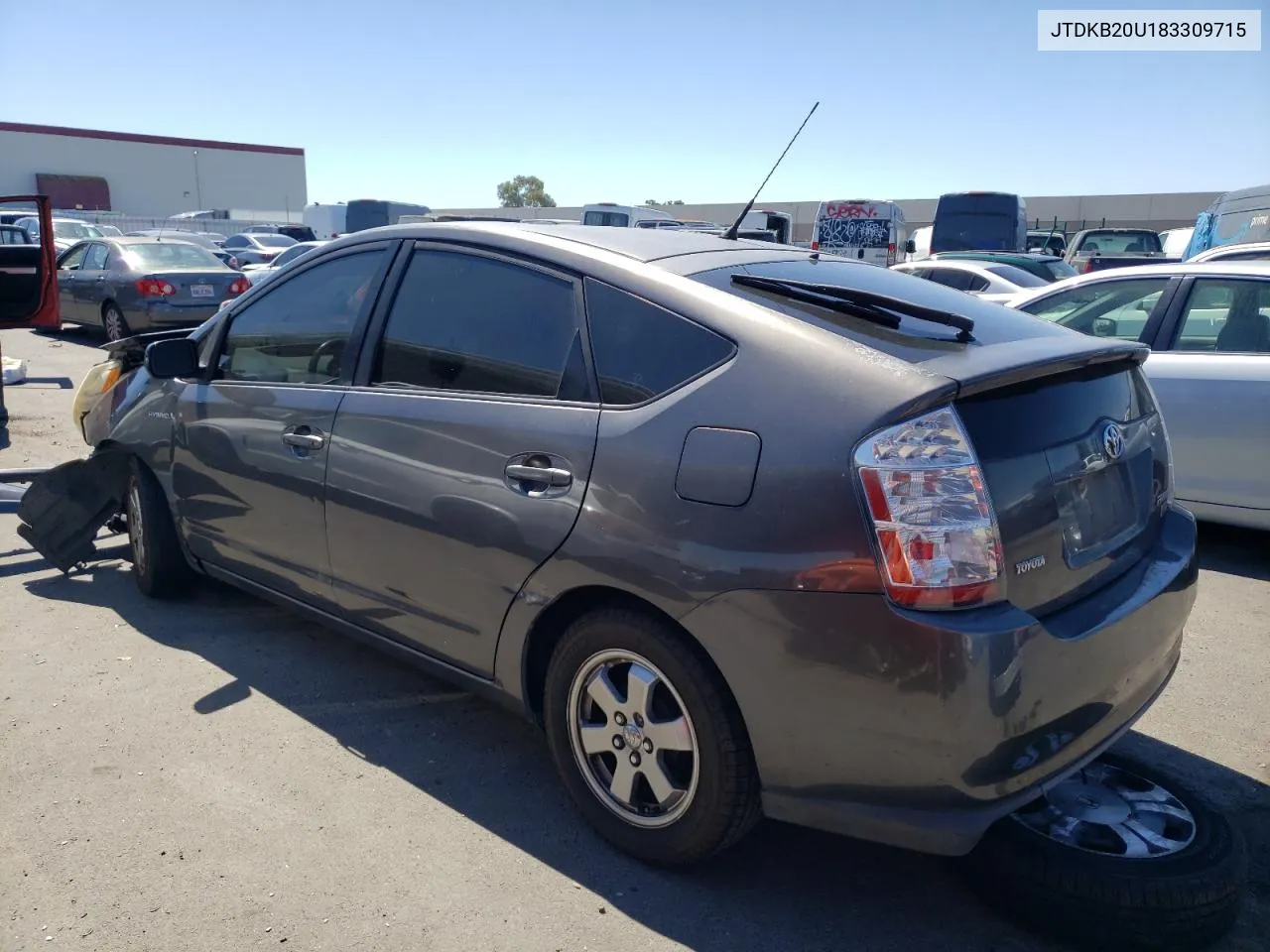 2008 Toyota Prius VIN: JTDKB20U183309715 Lot: 70491044