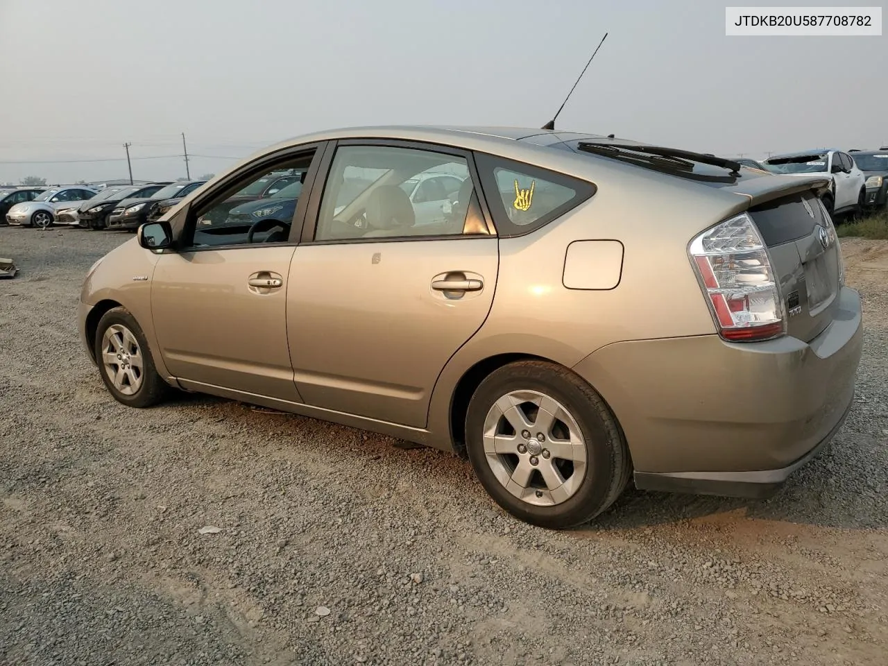 2008 Toyota Prius VIN: JTDKB20U587708782 Lot: 70541084