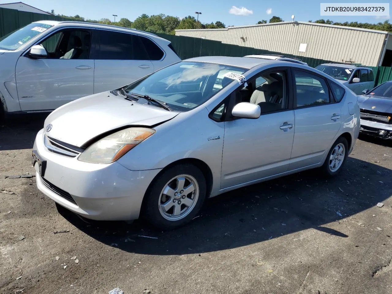 2008 Toyota Prius VIN: JTDKB20U983427379 Lot: 70591164