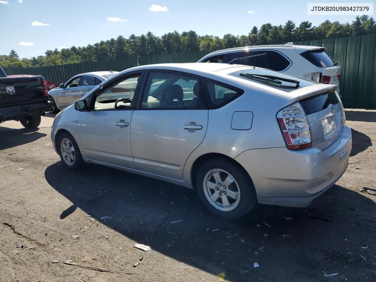 2008 Toyota Prius VIN: JTDKB20U983427379 Lot: 70591164