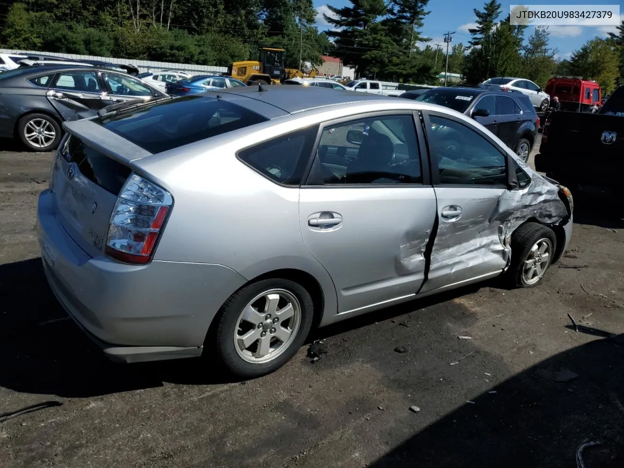 2008 Toyota Prius VIN: JTDKB20U983427379 Lot: 70591164