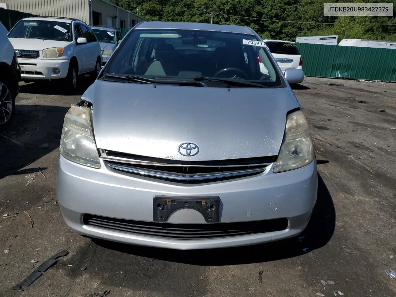 2008 Toyota Prius VIN: JTDKB20U983427379 Lot: 70591164