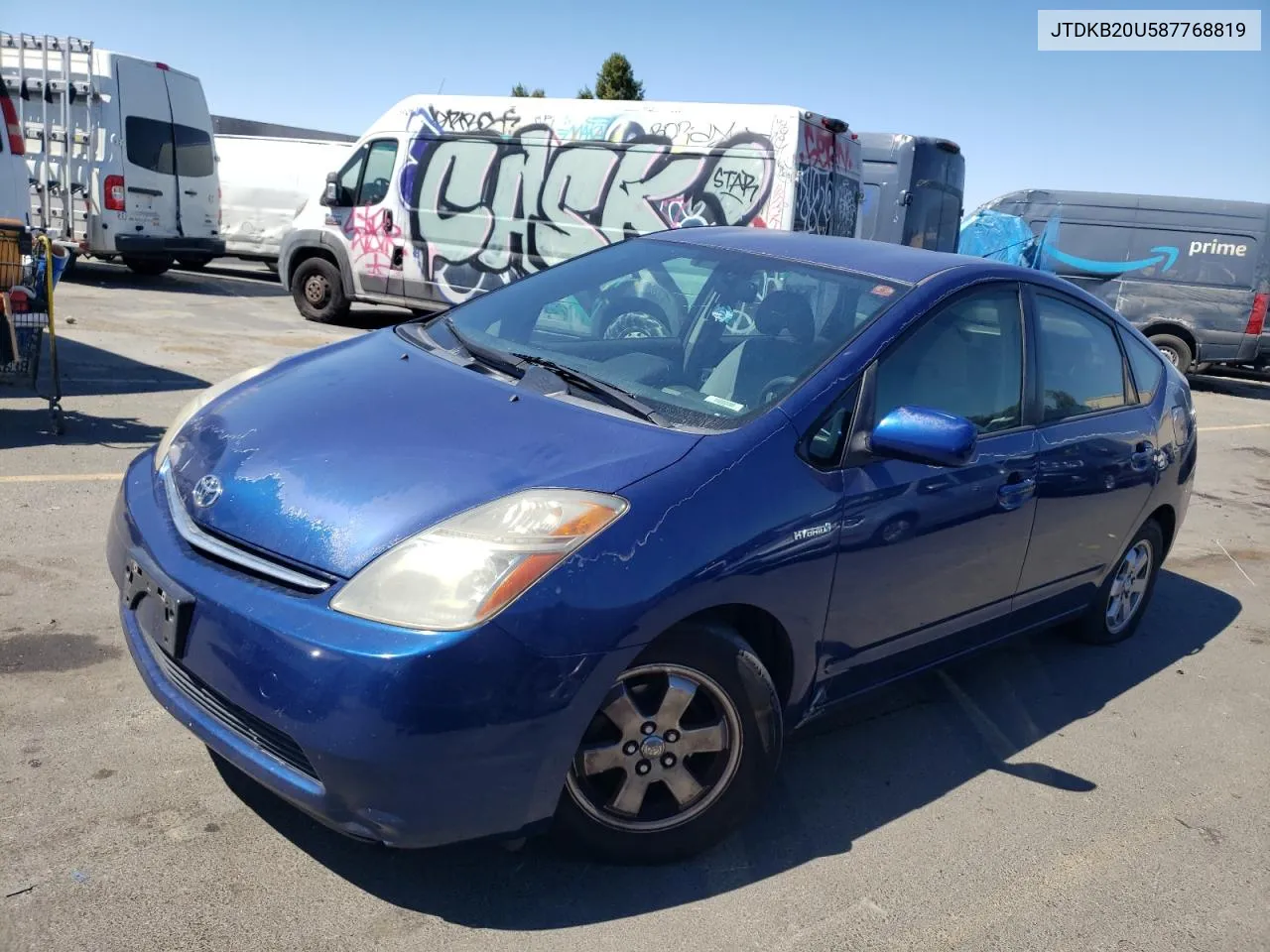 2008 Toyota Prius VIN: JTDKB20U587768819 Lot: 70754434