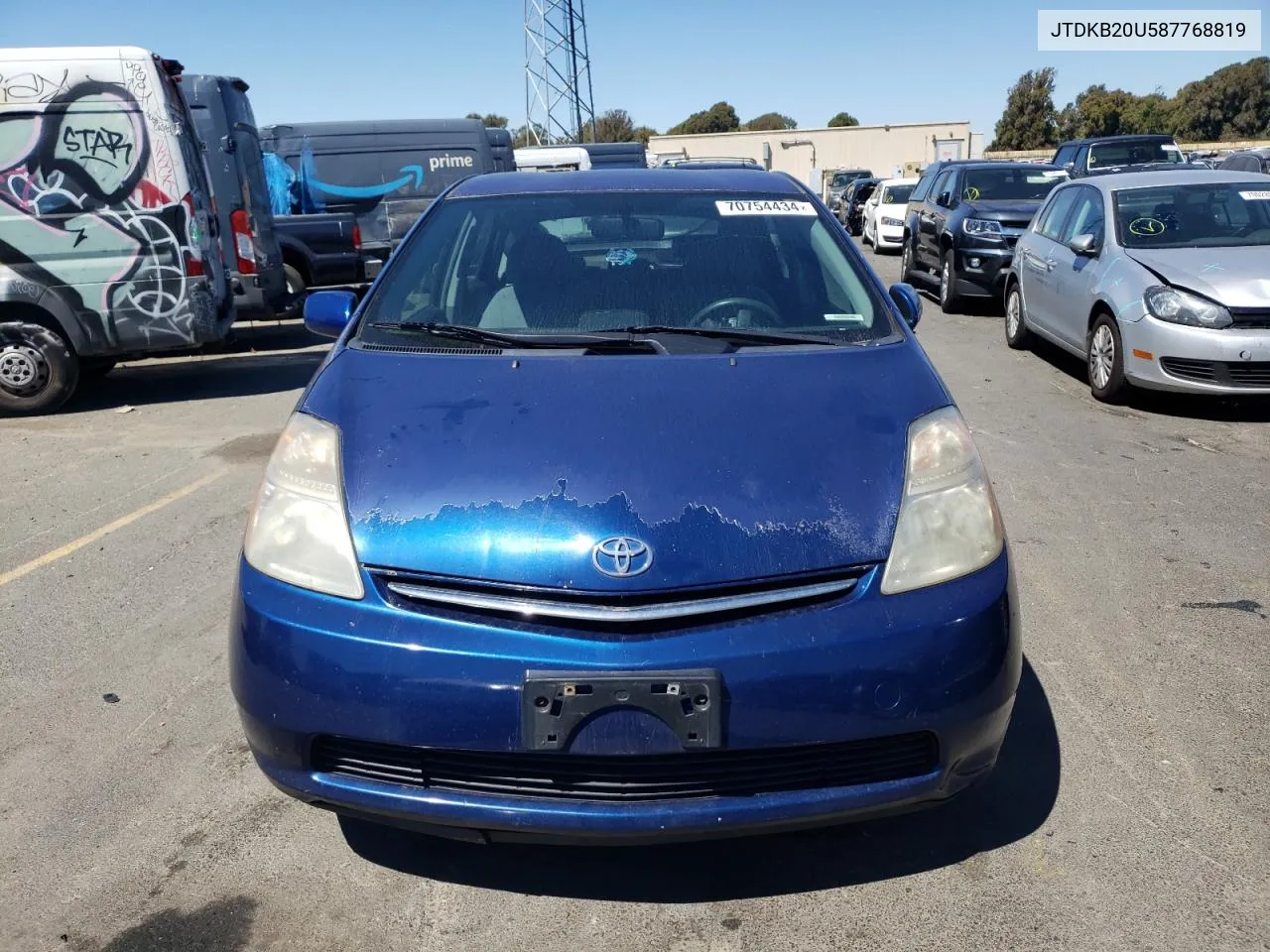 JTDKB20U587768819 2008 Toyota Prius