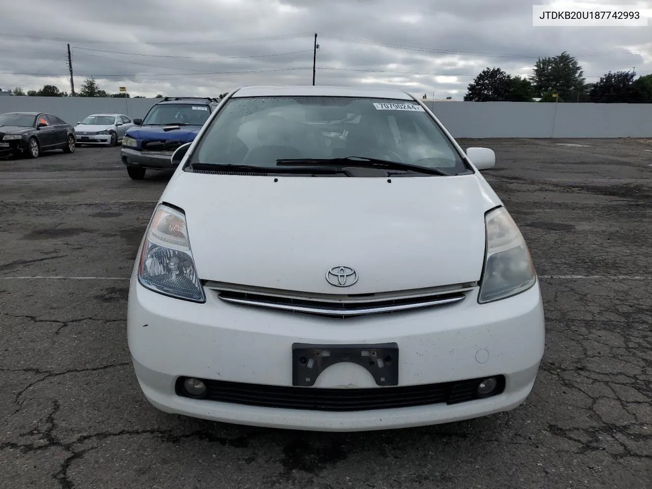 2008 Toyota Prius VIN: JTDKB20U187742993 Lot: 70790244