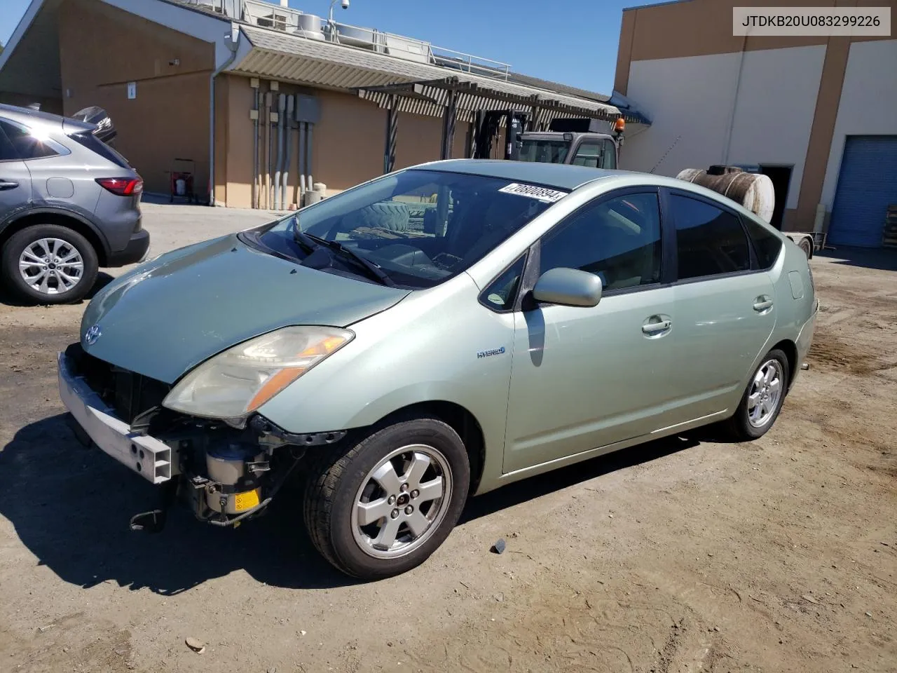 2008 Toyota Prius VIN: JTDKB20U083299226 Lot: 70800894