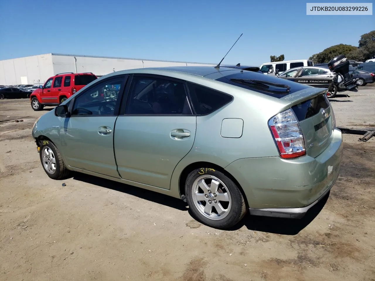 2008 Toyota Prius VIN: JTDKB20U083299226 Lot: 70800894