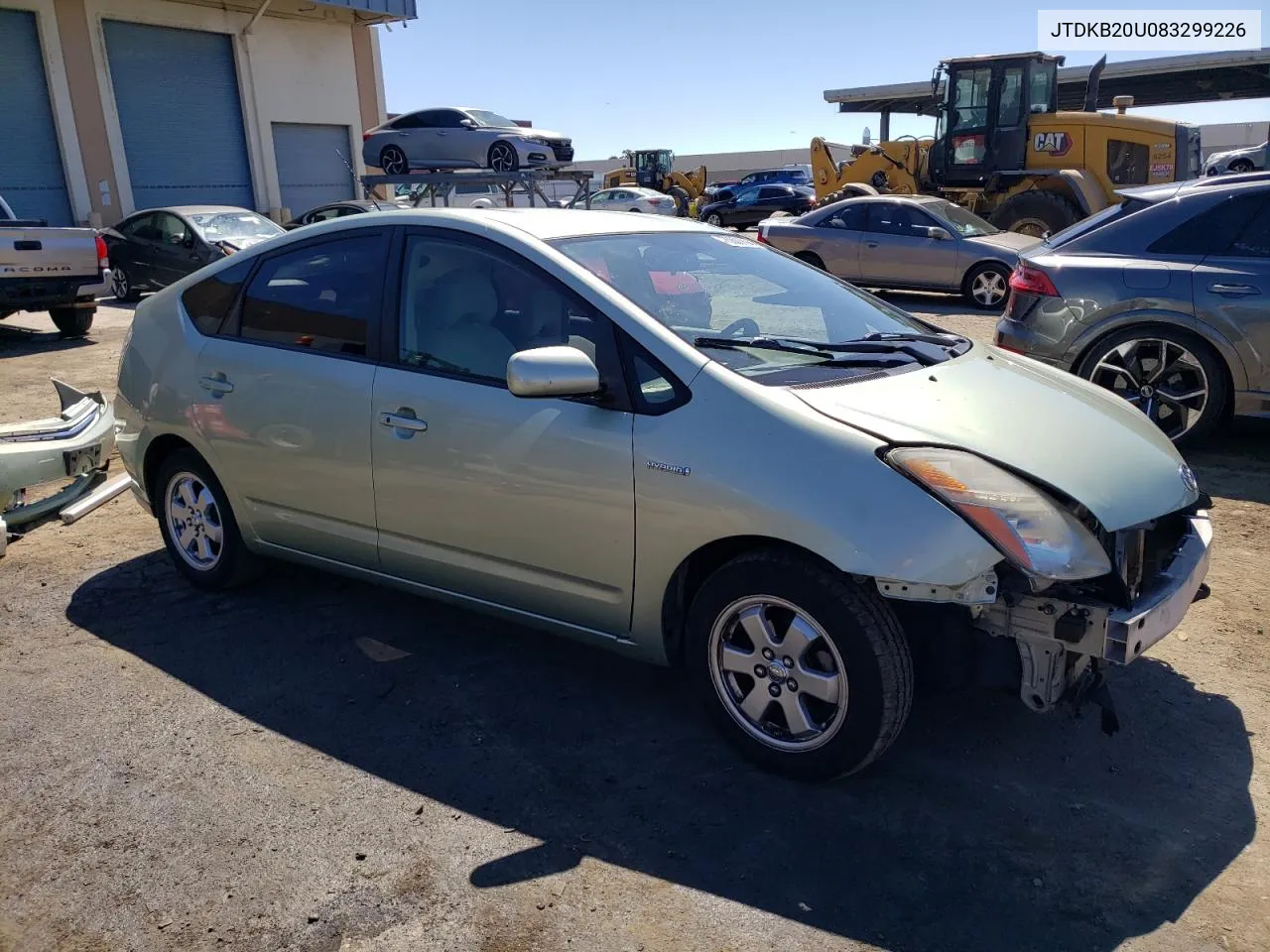 2008 Toyota Prius VIN: JTDKB20U083299226 Lot: 70800894