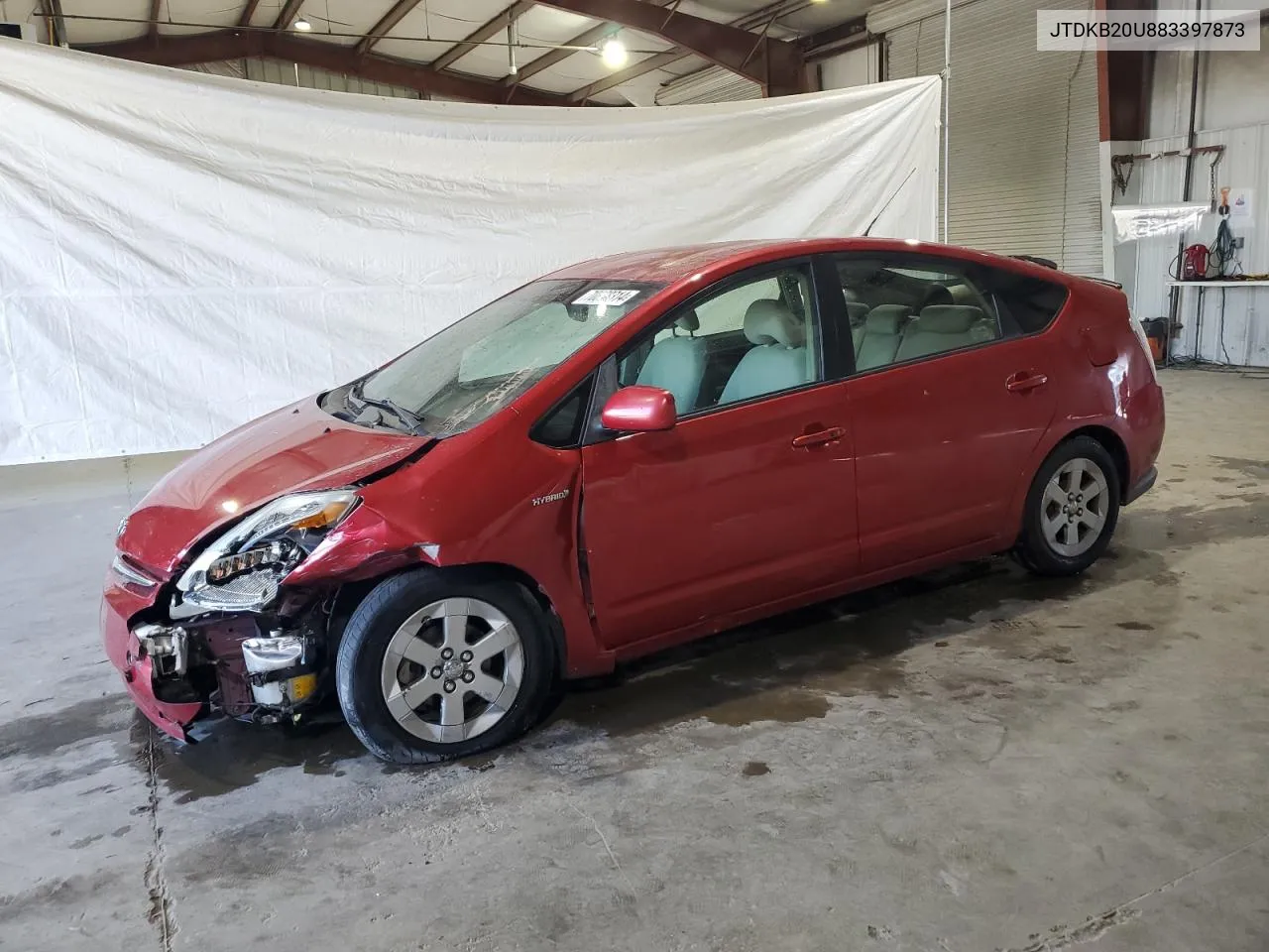 2008 Toyota Prius VIN: JTDKB20U883397873 Lot: 70838314