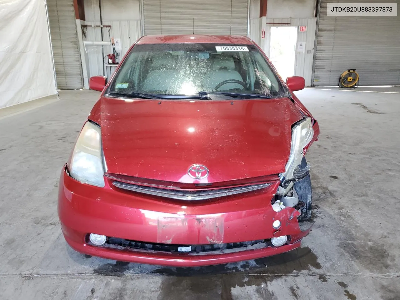 2008 Toyota Prius VIN: JTDKB20U883397873 Lot: 70838314