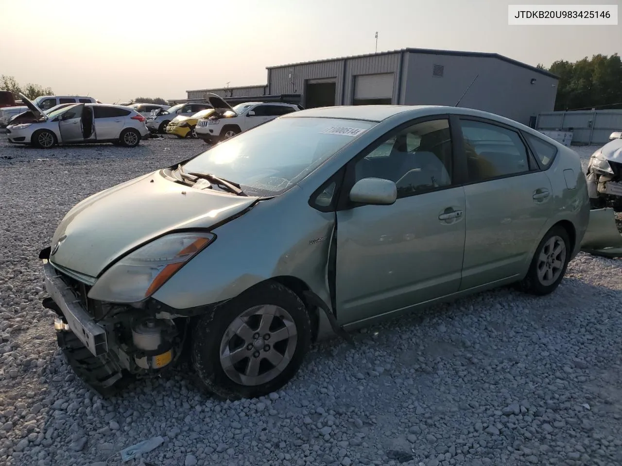 2008 Toyota Prius VIN: JTDKB20U983425146 Lot: 71000514