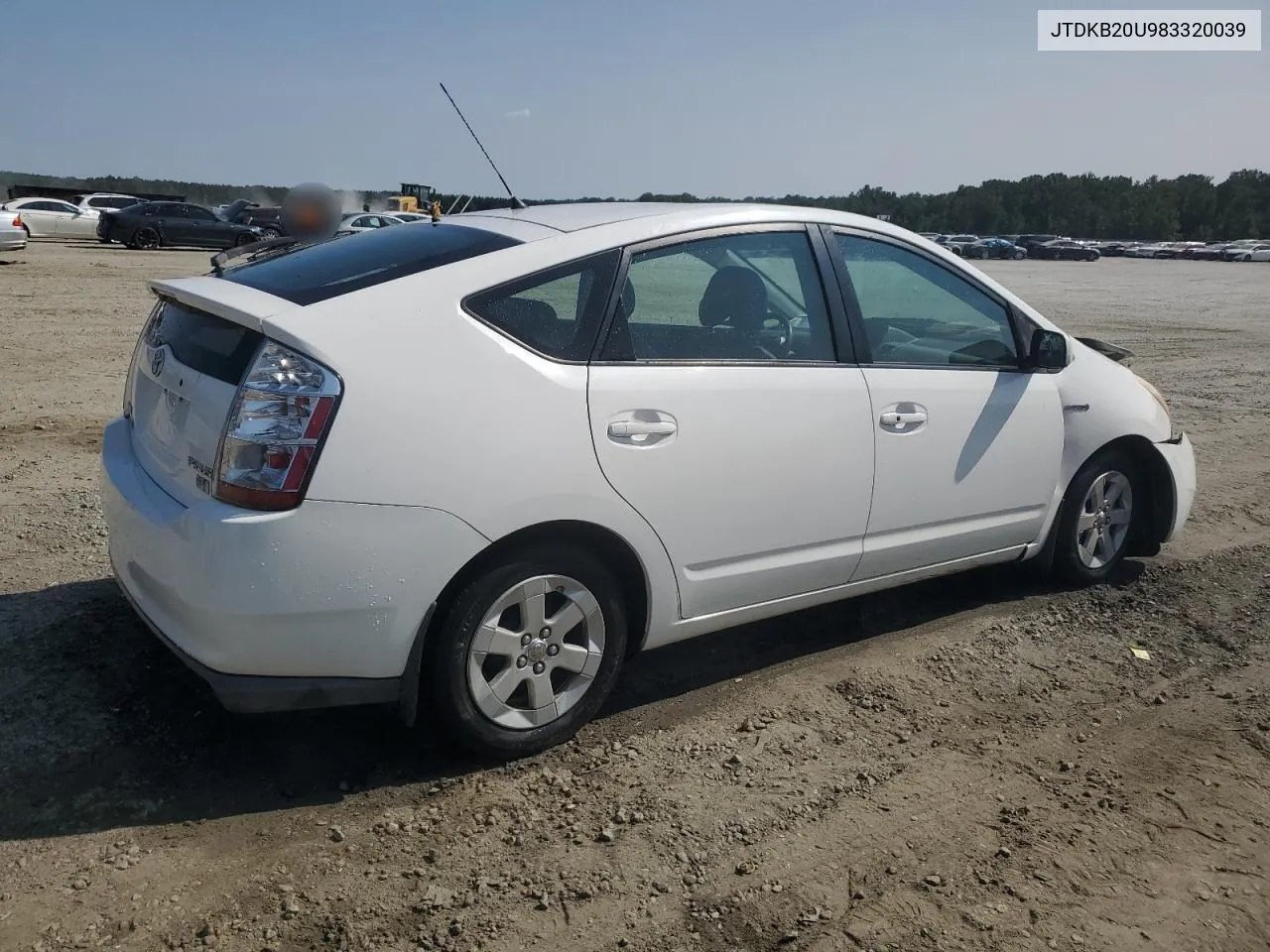 2008 Toyota Prius VIN: JTDKB20U983320039 Lot: 71035434