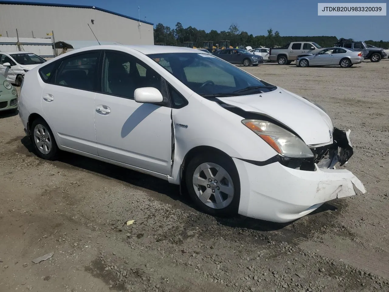 2008 Toyota Prius VIN: JTDKB20U983320039 Lot: 71035434