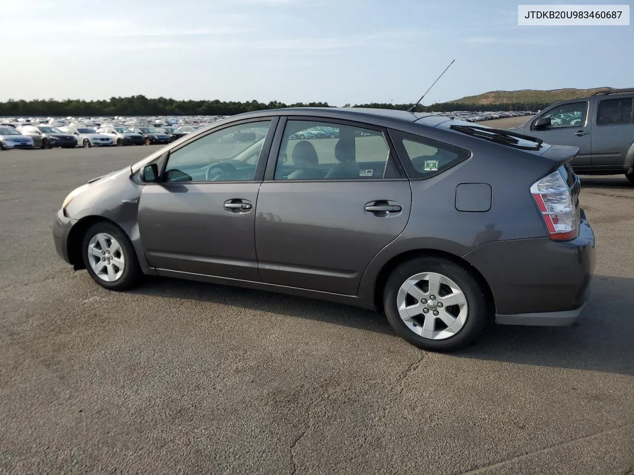 2008 Toyota Prius VIN: JTDKB20U983460687 Lot: 71100284