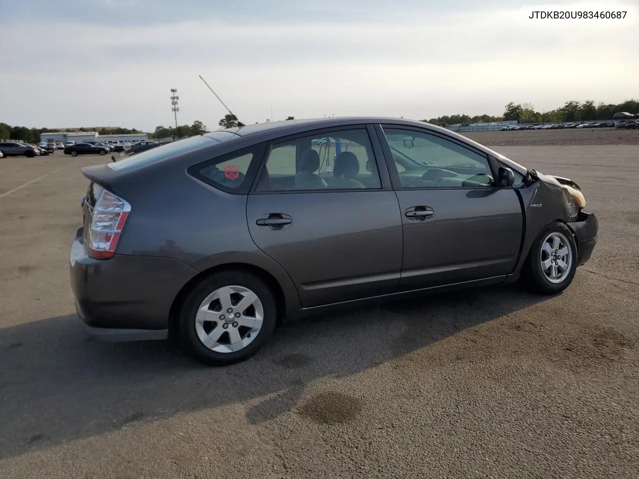 2008 Toyota Prius VIN: JTDKB20U983460687 Lot: 71100284