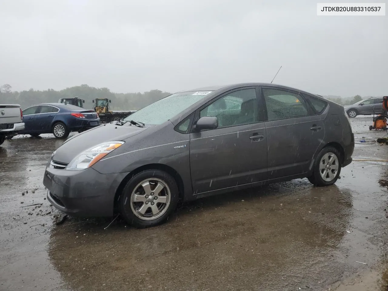 2008 Toyota Prius VIN: JTDKB20U883310537 Lot: 71277334