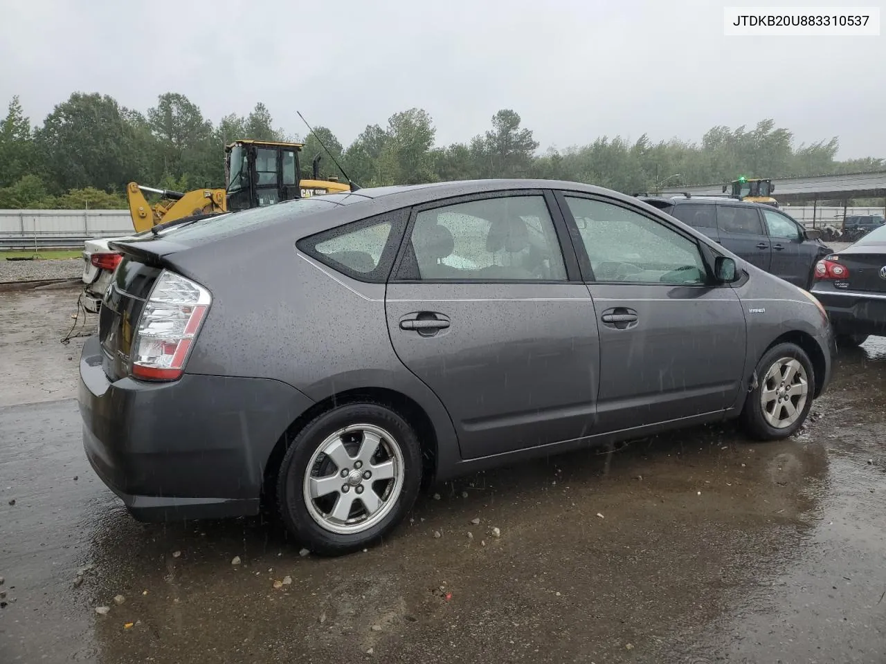 2008 Toyota Prius VIN: JTDKB20U883310537 Lot: 71277334