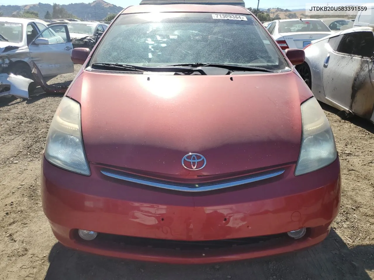 JTDKB20U583391559 2008 Toyota Prius