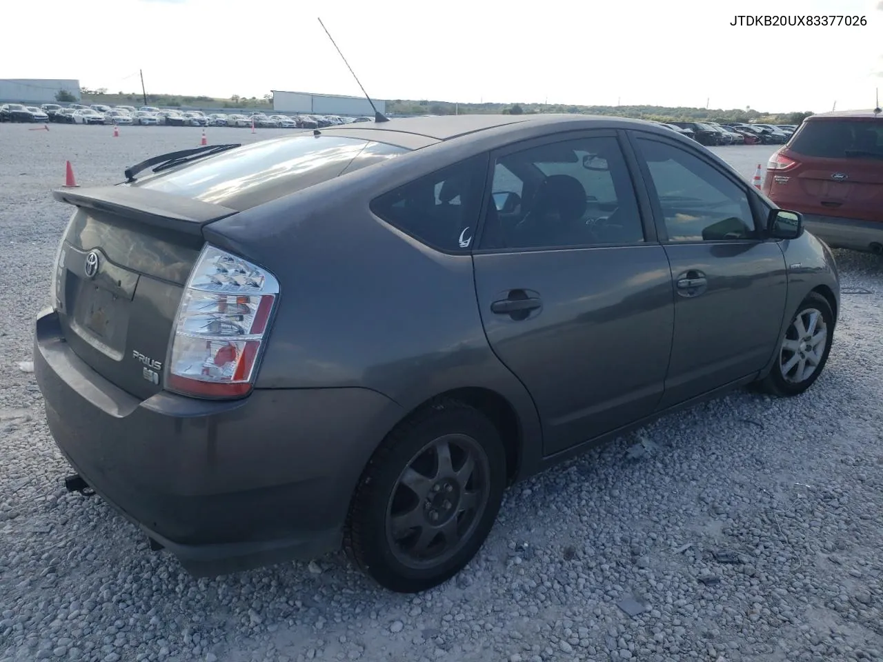 2008 Toyota Prius VIN: JTDKB20UX83377026 Lot: 71444624