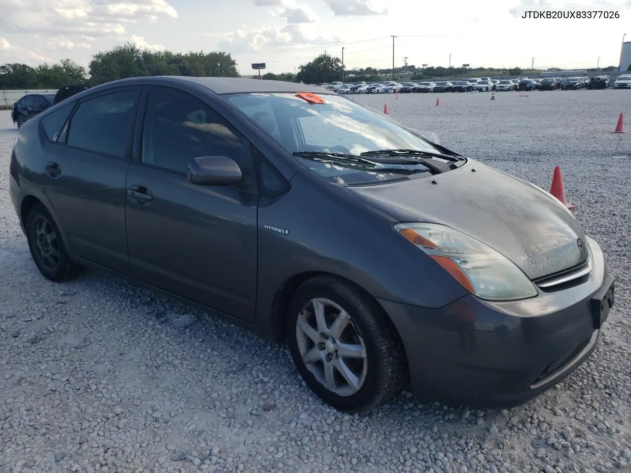 2008 Toyota Prius VIN: JTDKB20UX83377026 Lot: 71444624