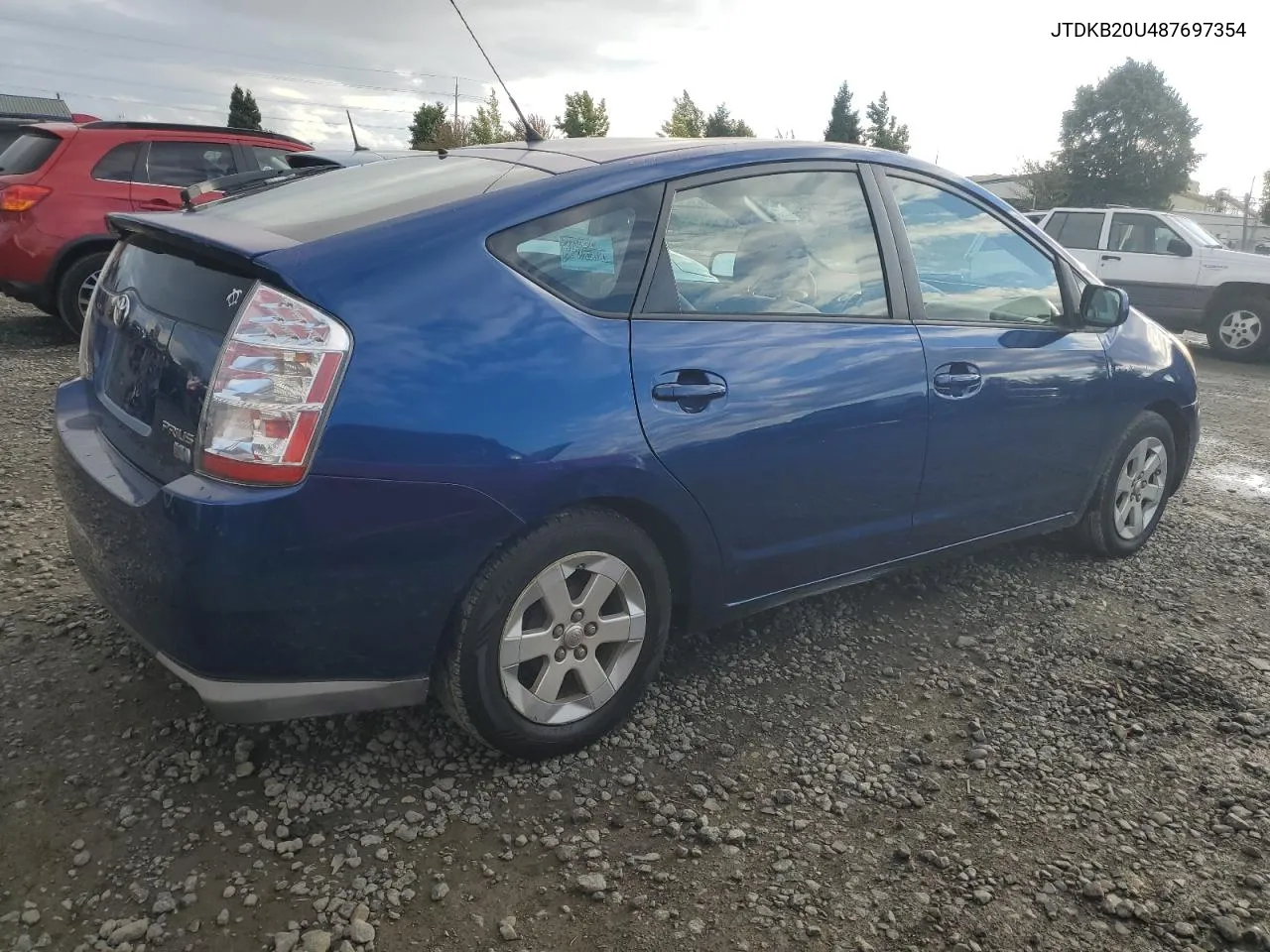 2008 Toyota Prius VIN: JTDKB20U487697354 Lot: 71494534