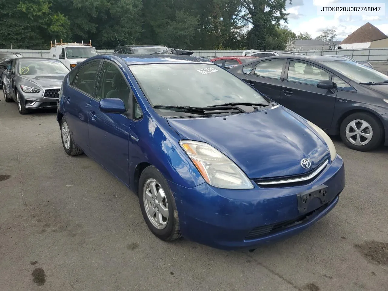 2008 Toyota Prius VIN: JTDKB20U087768047 Lot: 71583614