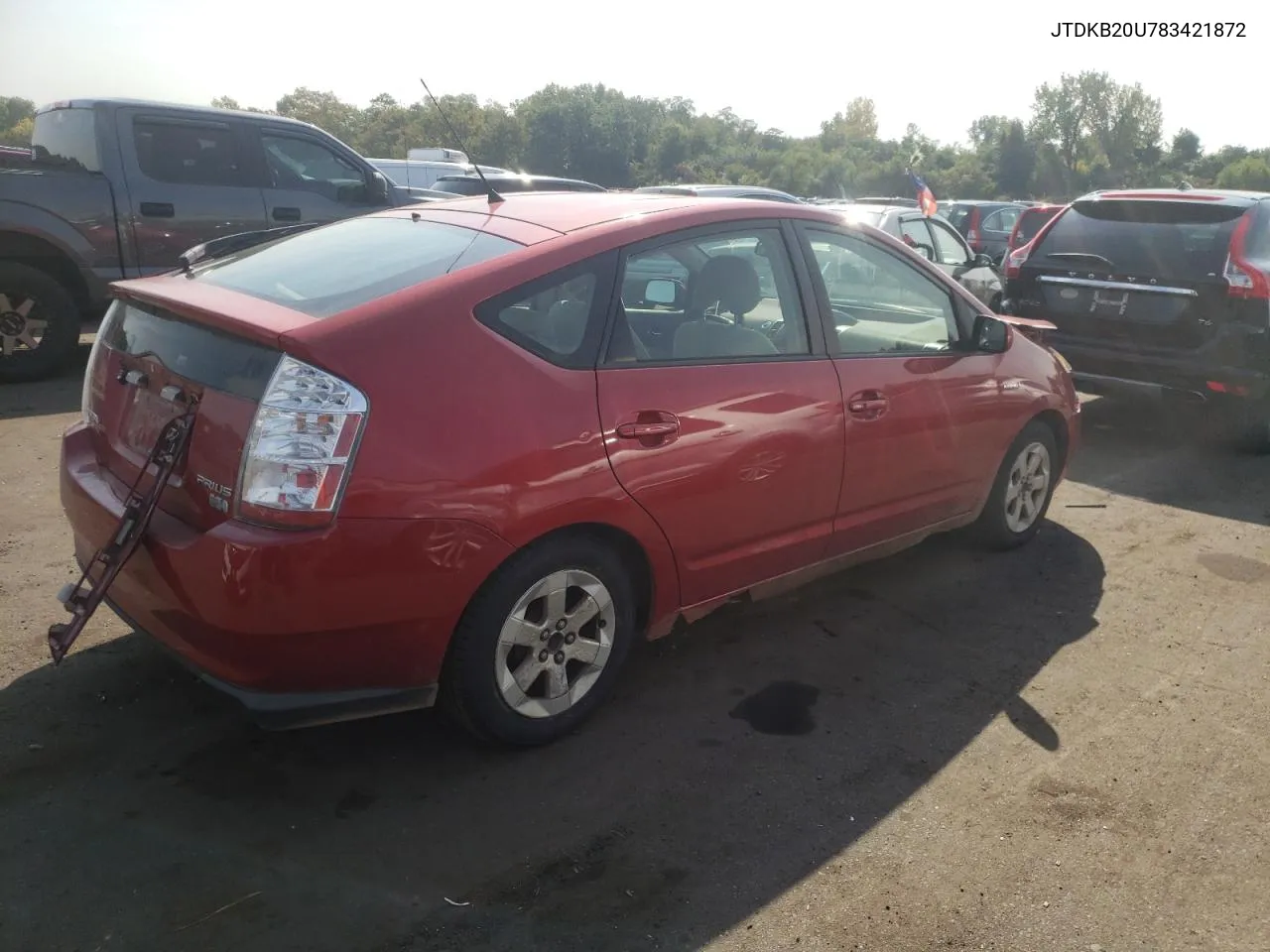 JTDKB20U783421872 2008 Toyota Prius