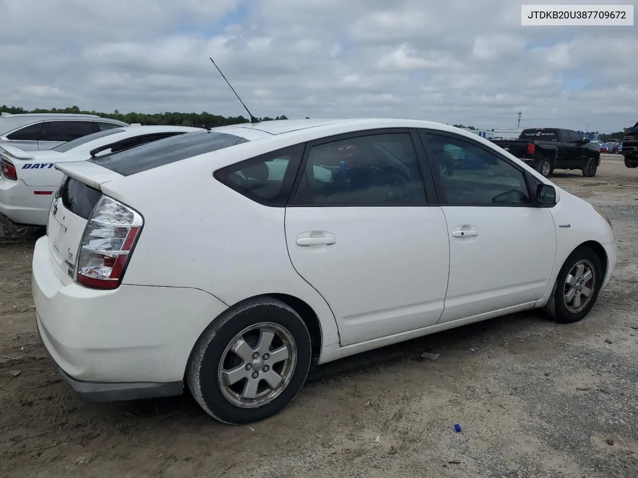 2008 Toyota Prius VIN: JTDKB20U387709672 Lot: 71713514