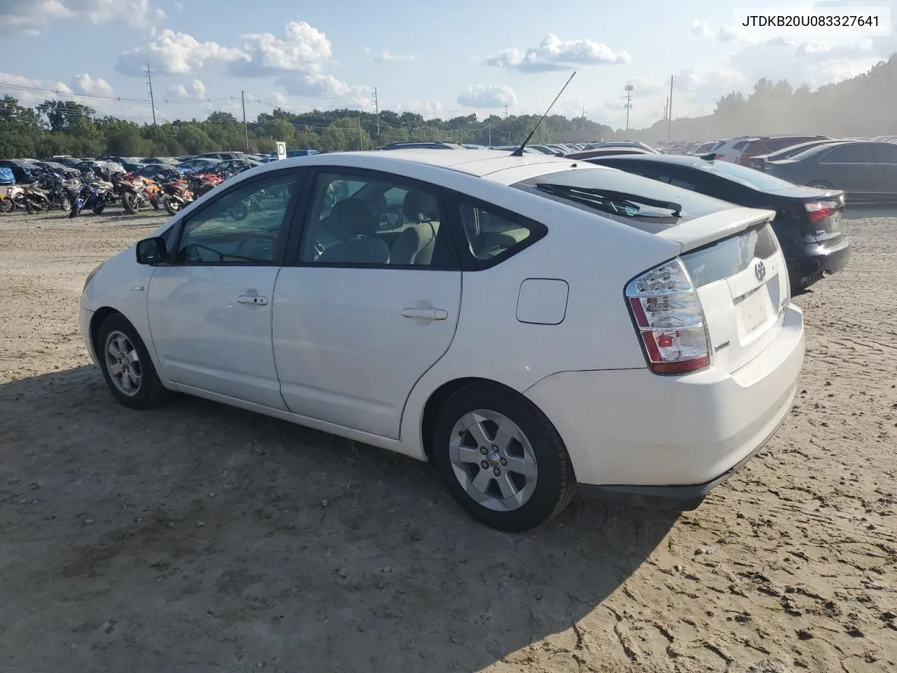 2008 Toyota Prius VIN: JTDKB20U083327641 Lot: 71748644