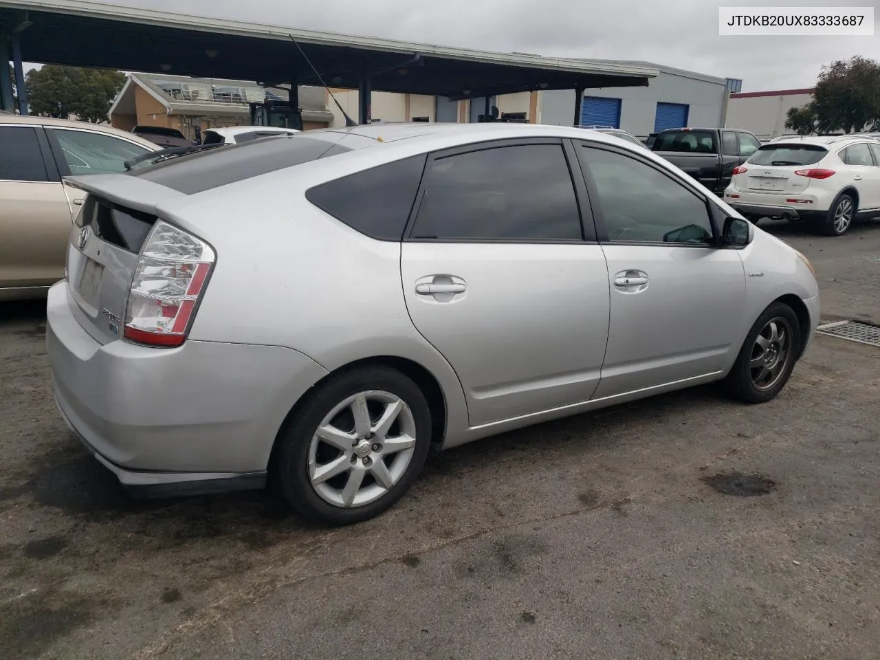 2008 Toyota Prius VIN: JTDKB20UX83333687 Lot: 71794584