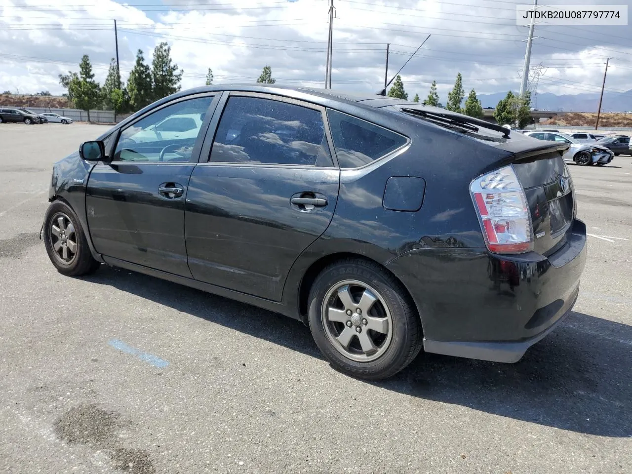 2008 Toyota Prius VIN: JTDKB20U087797774 Lot: 71804604