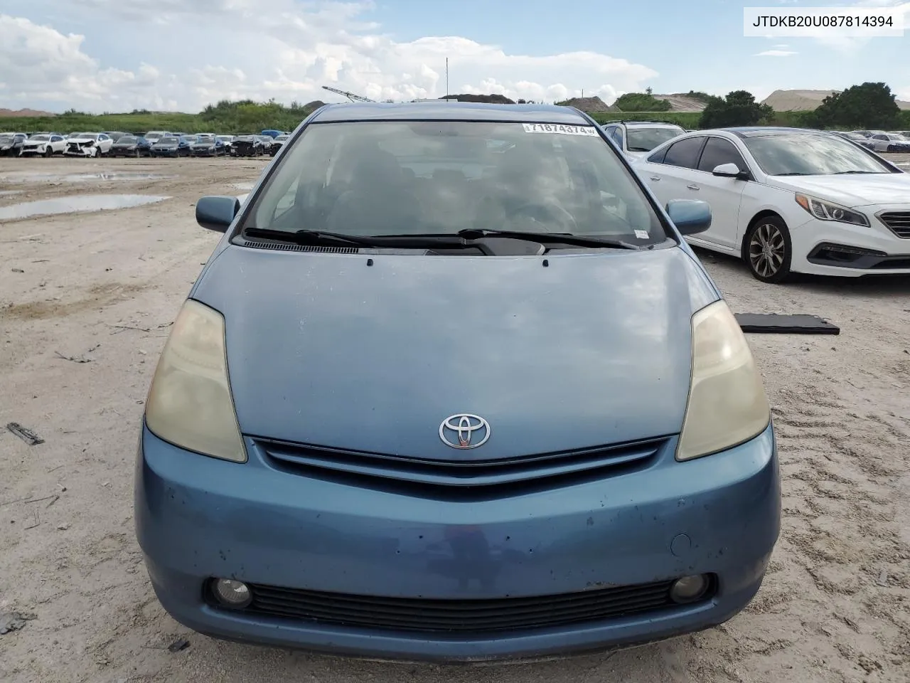 JTDKB20U087814394 2008 Toyota Prius