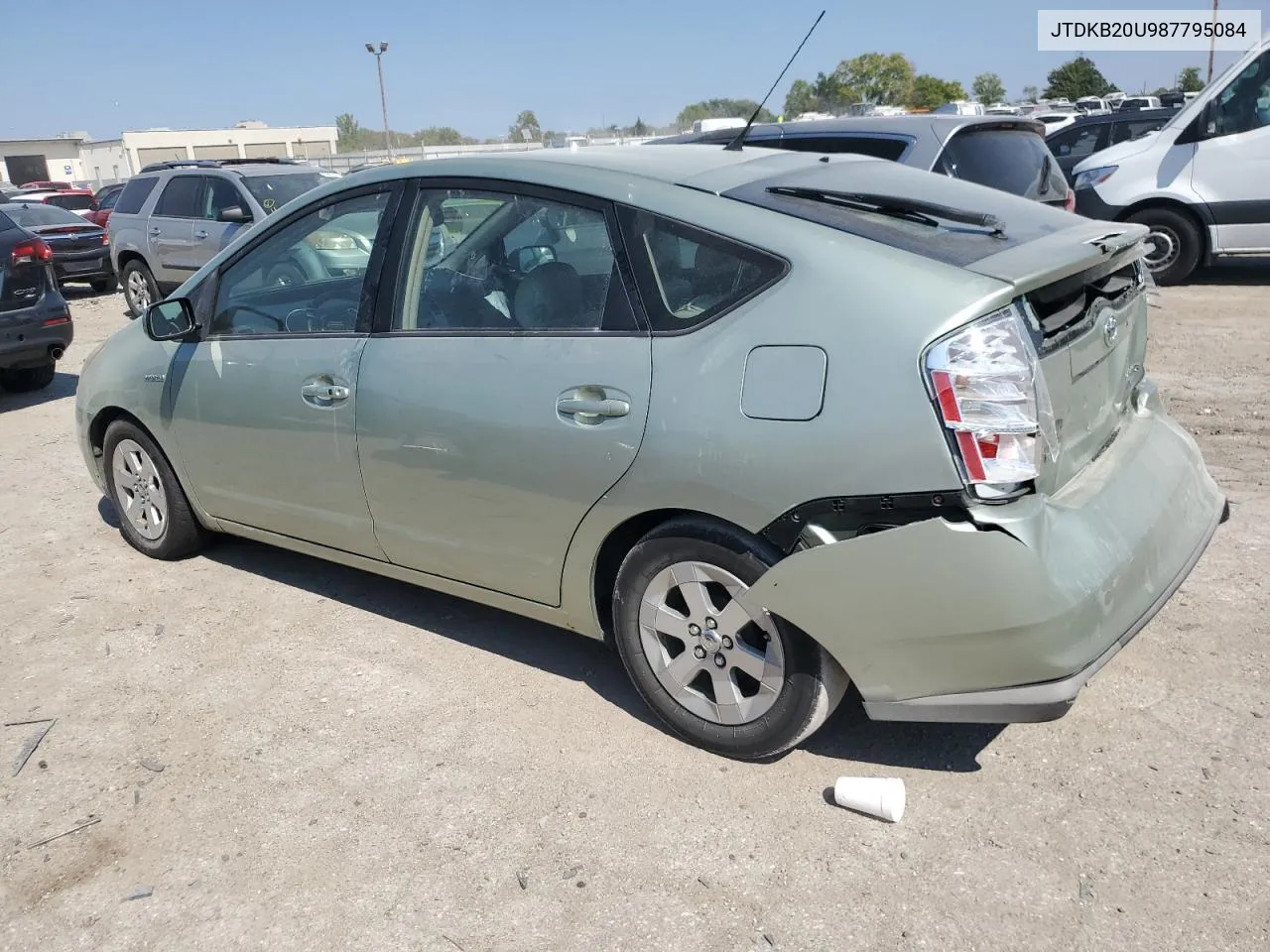 2008 Toyota Prius VIN: JTDKB20U987795084 Lot: 71956574