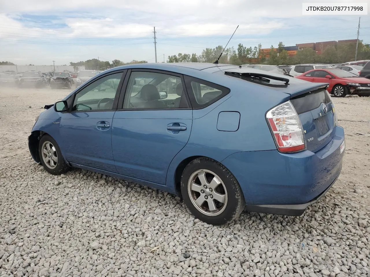 2008 Toyota Prius VIN: JTDKB20U787717998 Lot: 71990514