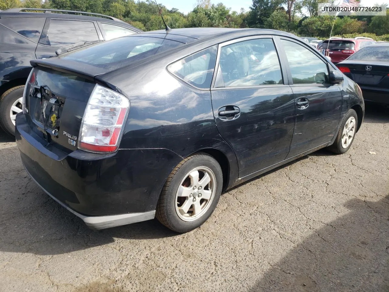 JTDKB20U487726223 2008 Toyota Prius