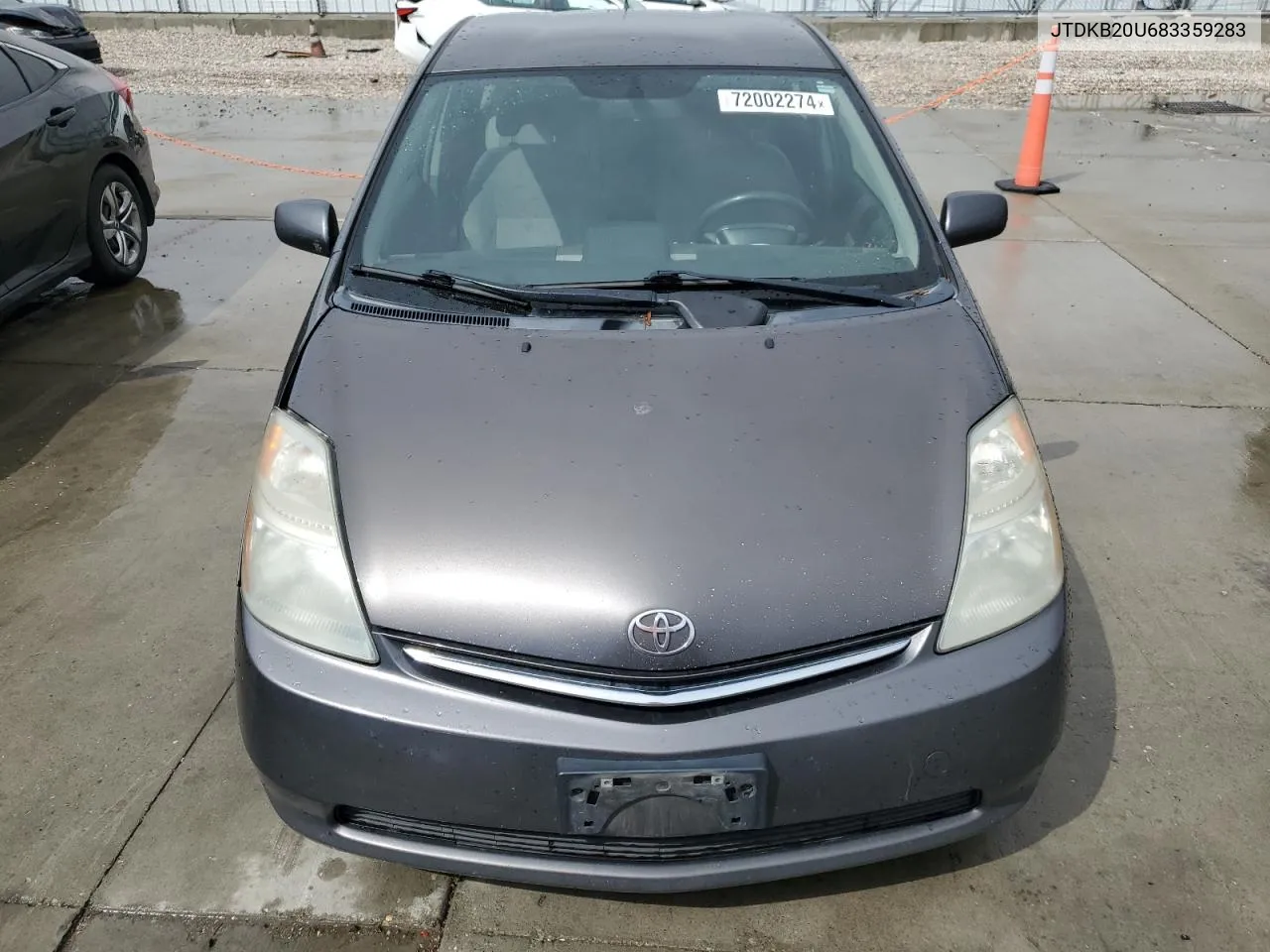 2008 Toyota Prius VIN: JTDKB20U683359283 Lot: 72002274