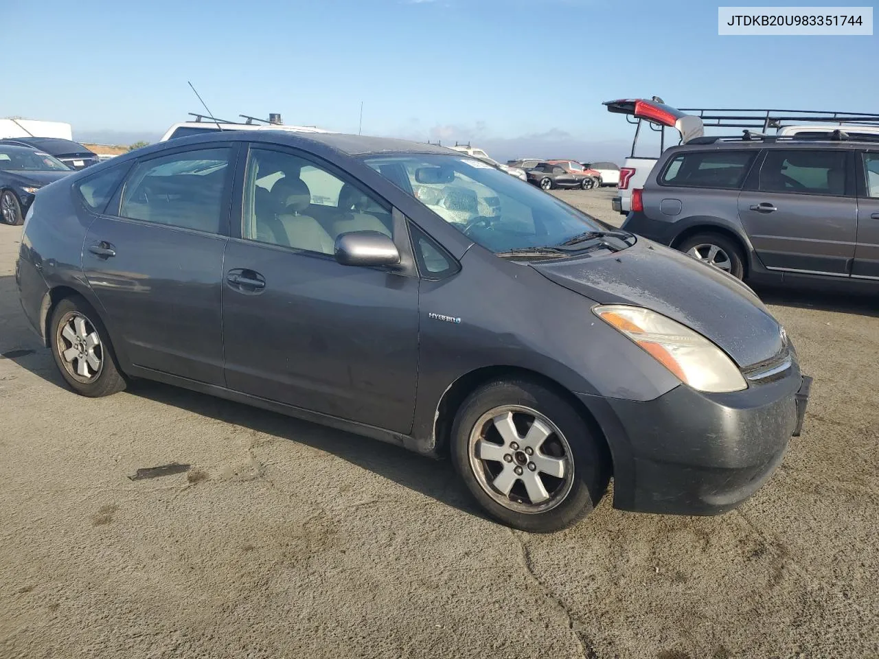 JTDKB20U983351744 2008 Toyota Prius