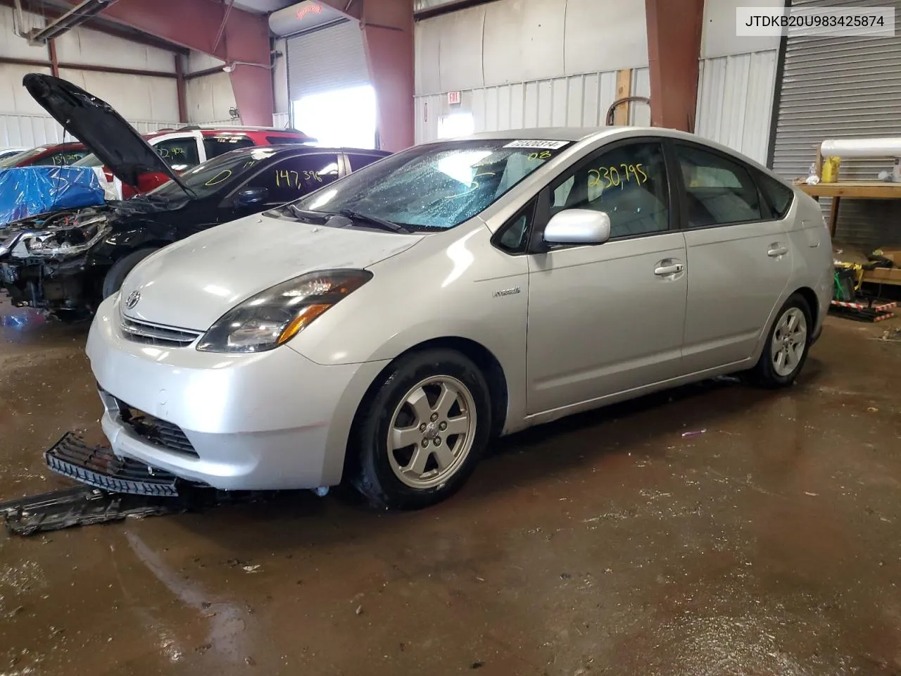 2008 Toyota Prius VIN: JTDKB20U983425874 Lot: 72320314