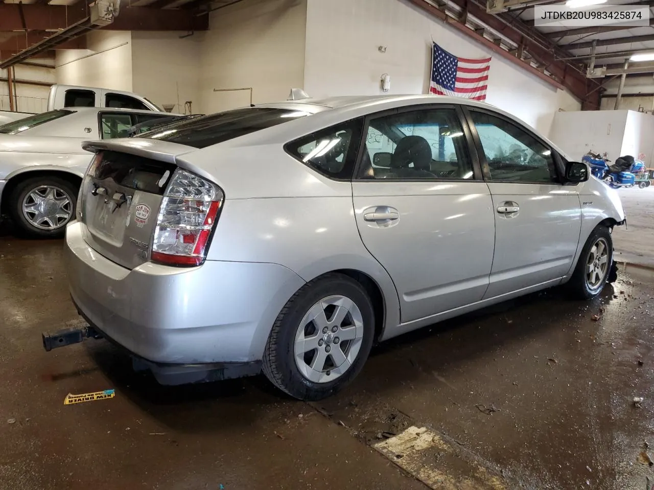 2008 Toyota Prius VIN: JTDKB20U983425874 Lot: 72320314