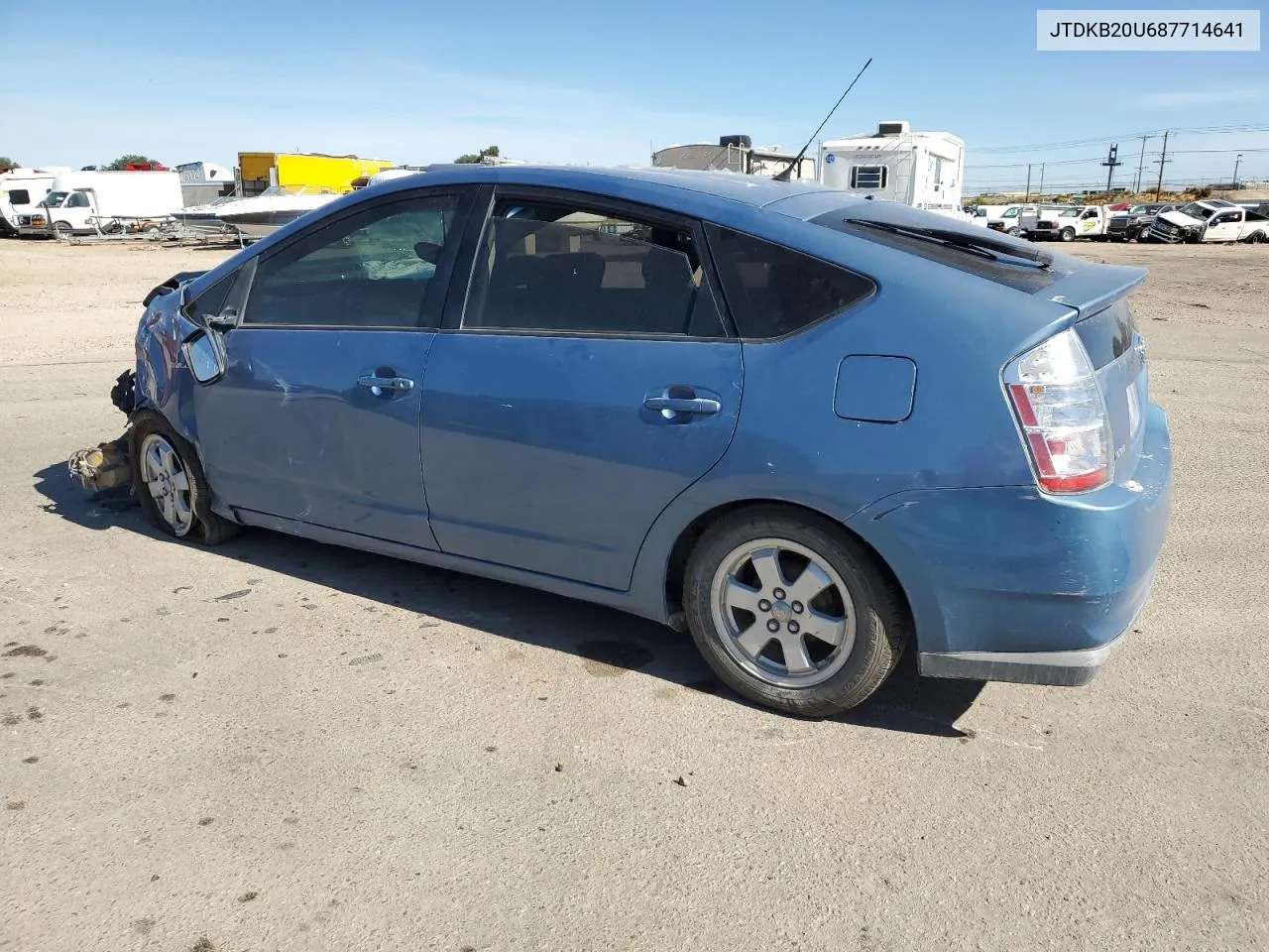 2008 Toyota Prius VIN: JTDKB20U687714641 Lot: 72466924