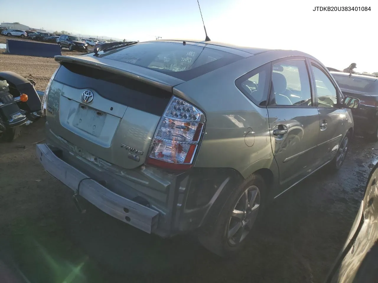 2008 Toyota Prius VIN: JTDKB20U383401084 Lot: 72571224