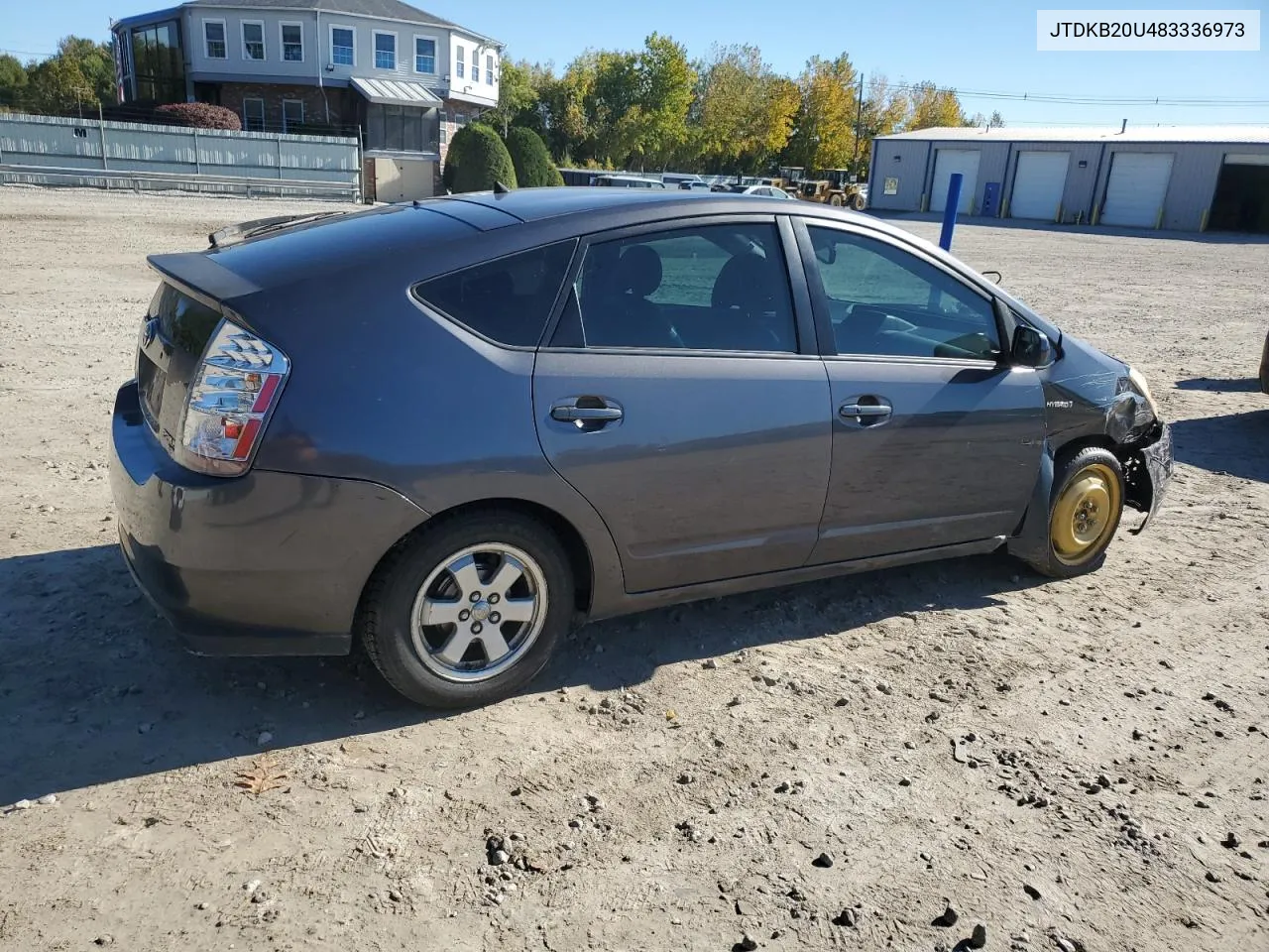 2008 Toyota Prius VIN: JTDKB20U483336973 Lot: 72667344