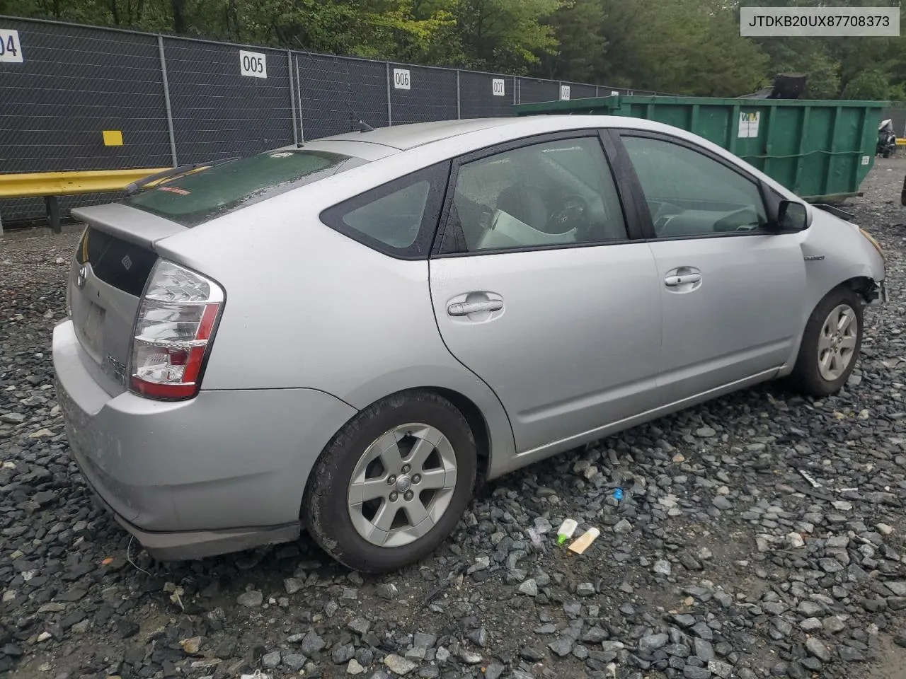 JTDKB20UX87708373 2008 Toyota Prius