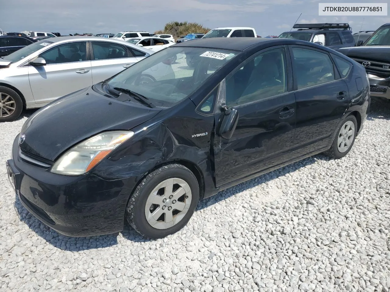 JTDKB20U887776851 2008 Toyota Prius