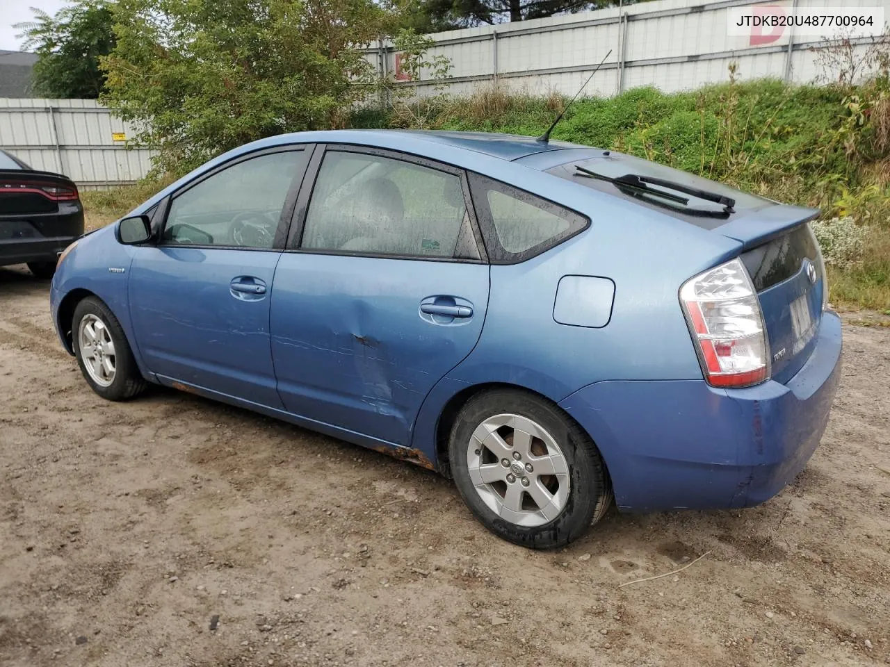 2008 Toyota Prius VIN: JTDKB20U487700964 Lot: 72817744