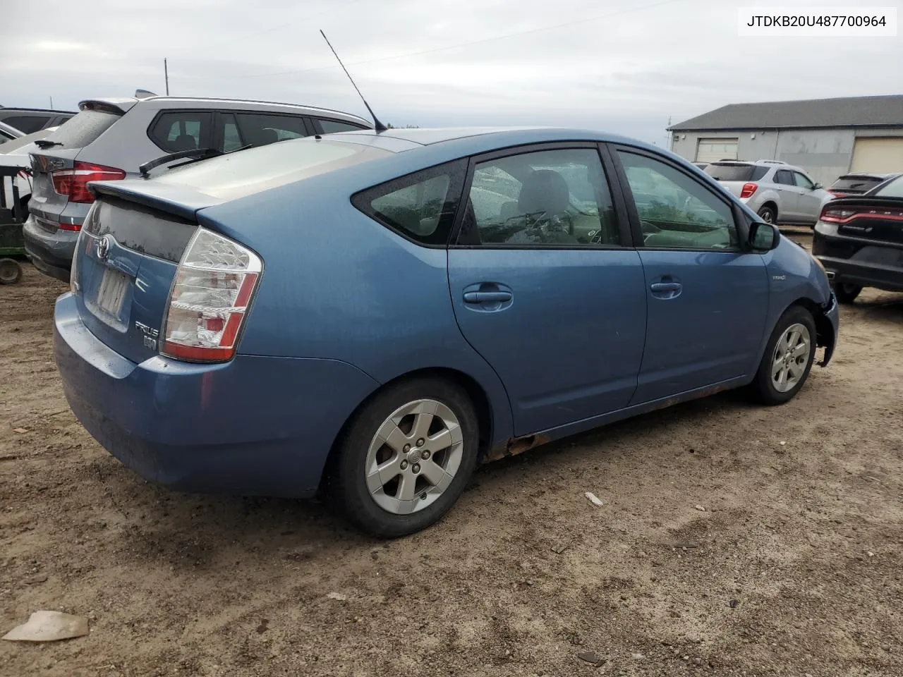 2008 Toyota Prius VIN: JTDKB20U487700964 Lot: 72817744